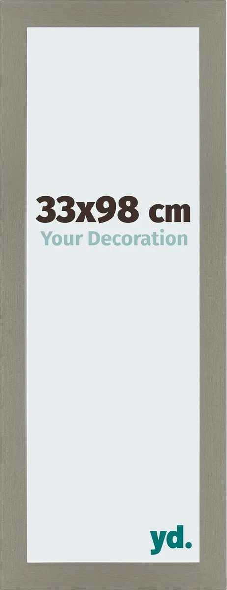 yd. Your Decoration - Fotolijst 33x98 cm - MDF - Antraciet - Mura