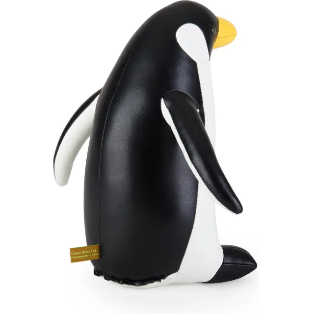 Zuny PINGUIN BOEKENSTEUN 1KG - ZUNY wit zwart