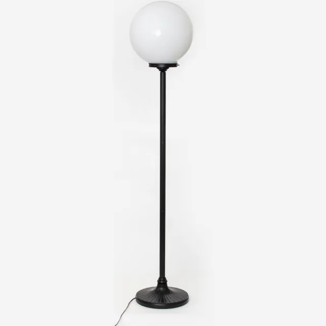 Coloured by Art Vloerlamp Bol Ø 30 Moonlight - Art Deco Trade Zwart