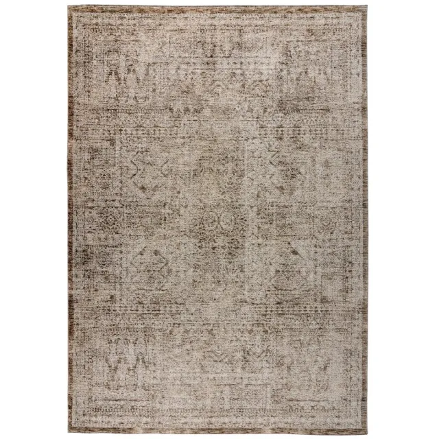 Dutch XXL Vintage Vloerkleed | Tapijt | Amora | Ornamenteel | Crème