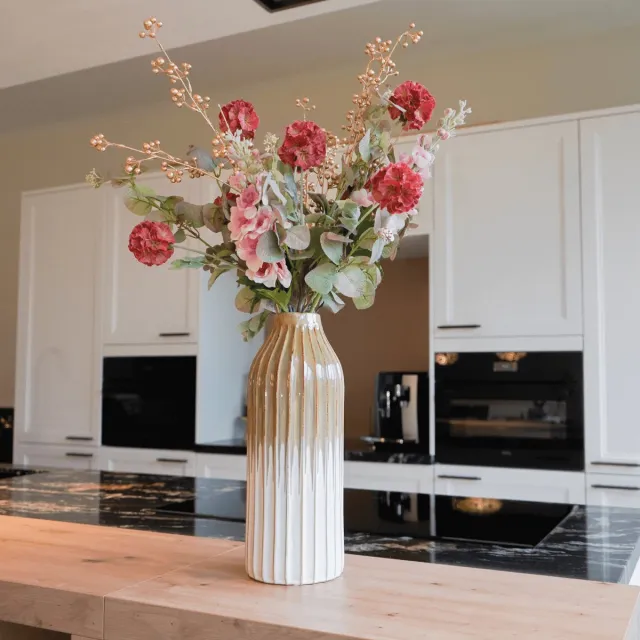 Silk Flowers Field Breeze Zijden boeket Veldboeket bruin