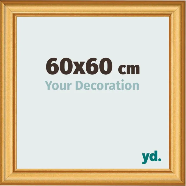 yd. Your Decoration - Fotolijst 60x60 cm - MDF - Goud Mat - Lazio
