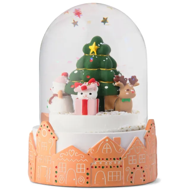 HEMA Sneeuwbol ⌀8x13.5cm peperkoekhuisje