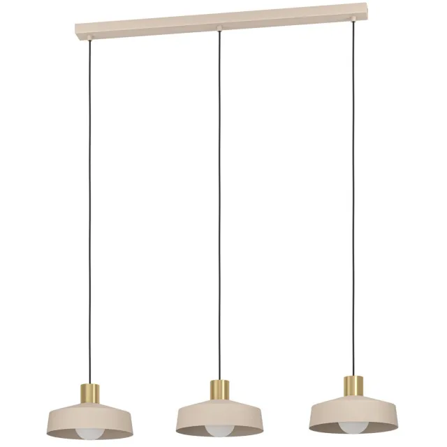 EGLO hanglamp VALDIOLA Crème;Goud