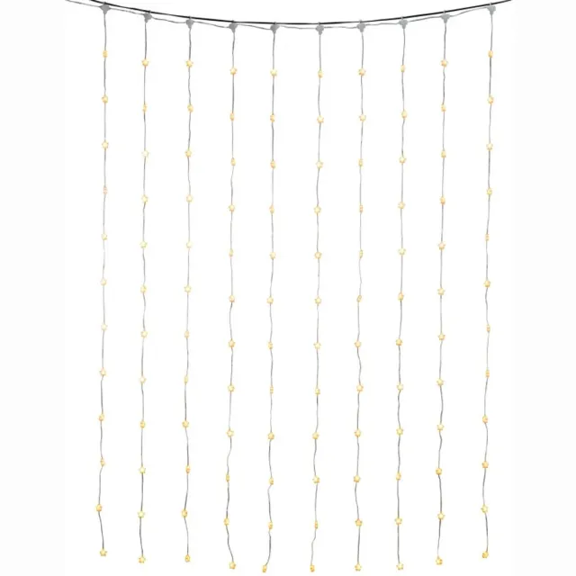 Konstsmide Lichtgordijn sterren 120 LED Konstsmide