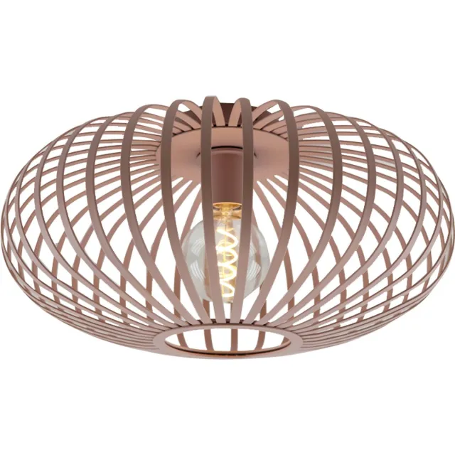 Olucia LIEVE - Plafondlamp - Roze - Vorm: Rond