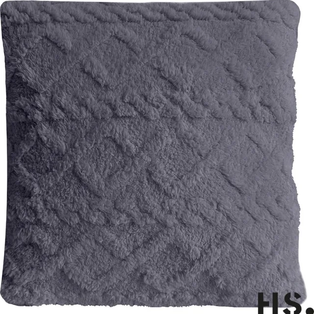Home Society Cushion Boston - grijs - 45x45x5cm