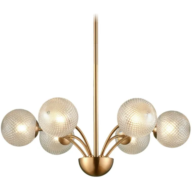 KOSILUM Gala - Lamp - Goud/Messing - Metaal en glas