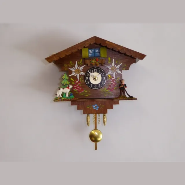 Engstler 0182 QP - Wandklok met slinger - Quartz