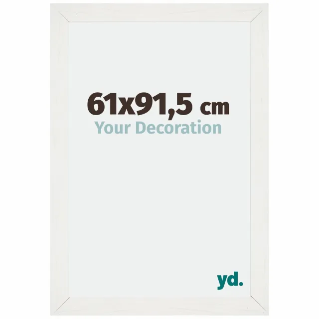 yd. Your Decoration - Fotolijst 61x91,5 cm - MDF - Wit Geveegd - Mura