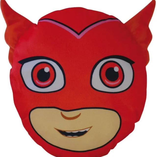 Pj Masks 3D Owlette - Sierkussen - 30 x 26 x 8 cm - Rood