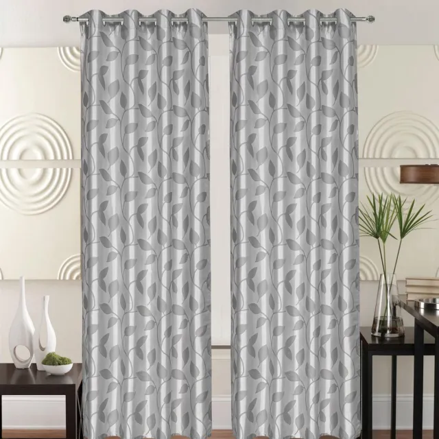 SB Line Kant en klaar Gordijn - Met ringen - 140x240 cm-Zilver Grijs