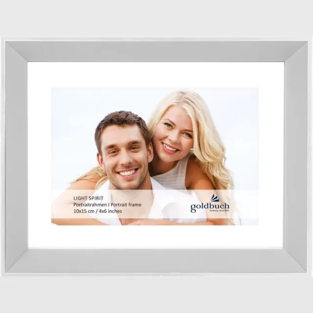 Goldbuch GOL-930402 Fotolijst LIGHT SPIRIT GREY voor 10x15 cm foto grijs