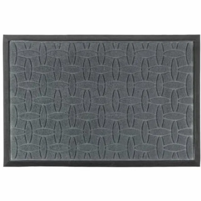 Galicja Deurmat - 40 x 60 cm - Grijs - Polyester en Rubber