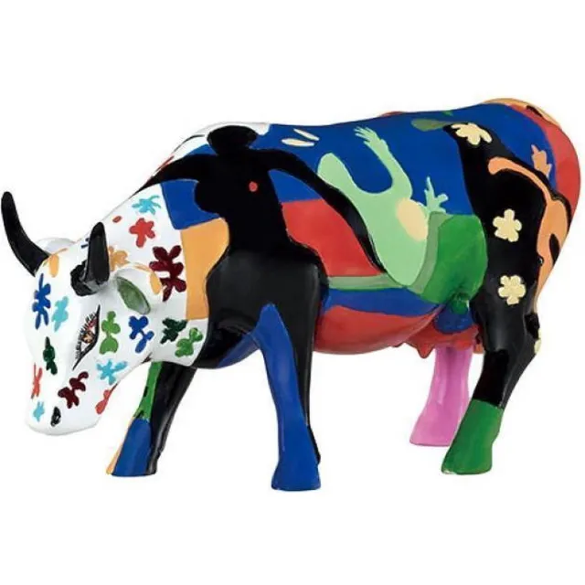 cowparade A La Mootise - Medium (92797) blue/red/green/black/pink