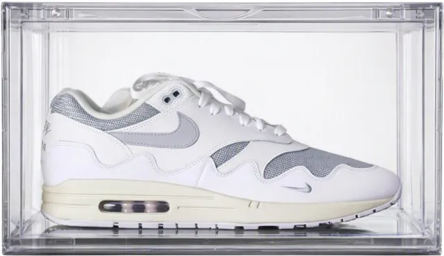 Sneakerstack Sneakerbox Transparant – 1 stuks - Stapelbare Schoenenbox – Past tot schoenmaat 48 – Premium Opbergbox