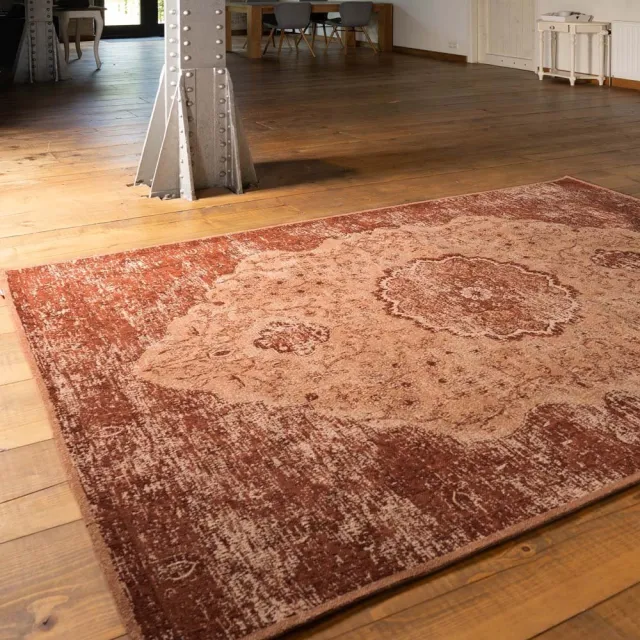 Heritaged Vintage vloerkleed - Village roestbruin 240x340