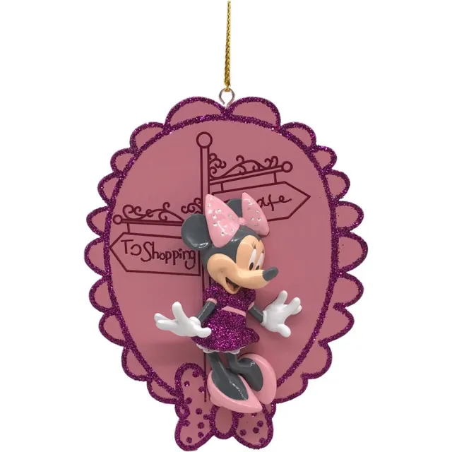 Kurt S. Adler Ornament disney Minnie kunststof h11 cmKurt S. Adler Roze