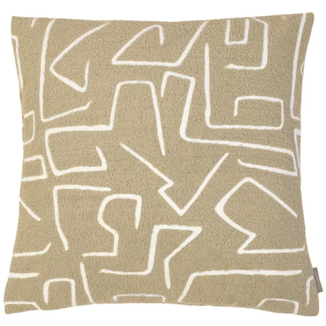 Mars & More Roy chenille jaquard kussen lichtgrijs 45x45cm