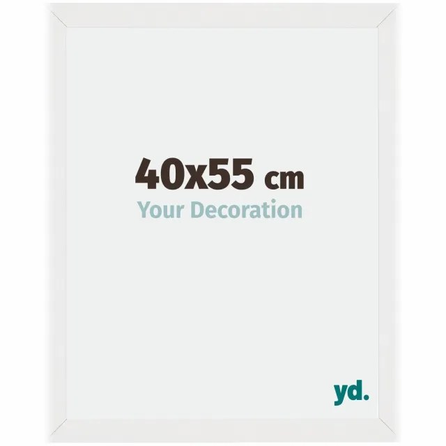 yd. Your Decoration - Fotolijst 40x55 cm - MDF - Wit Hoogglans - Mura