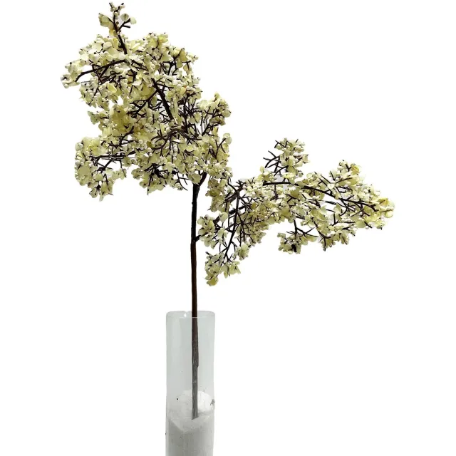 homebound by ky Kunsttak Vlierbloesem 45cm créme Beige