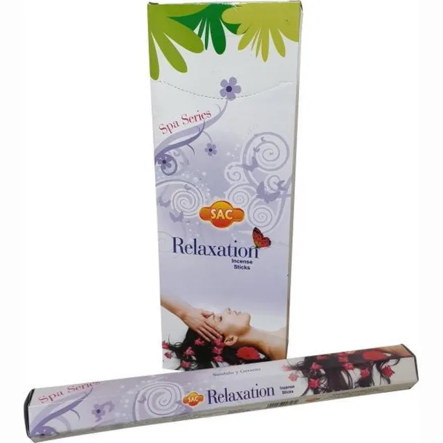 Sac WIEROOKSTOKJES RELAXATION (6 PAKJES MET CIRCA 20 STOKJES) Multi527