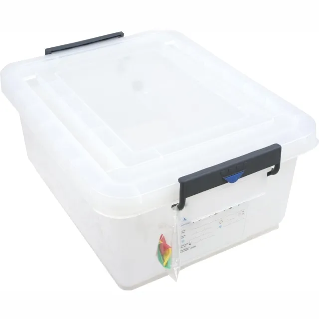 Araven Opbergbak 40liter M.deksel Transparant 5
