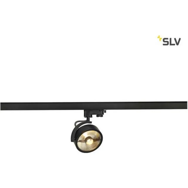 SLV KALU TRACK QPAR111 lampekop Railverlichting 1x75W Zwart 152610