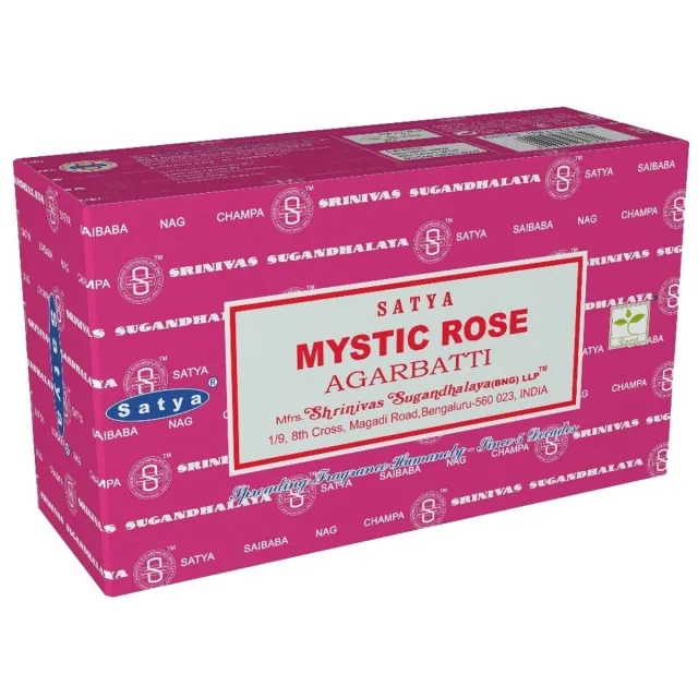 Satya Nag Champa Satya wierook - Mystic rose - 12 x 15 stokjes