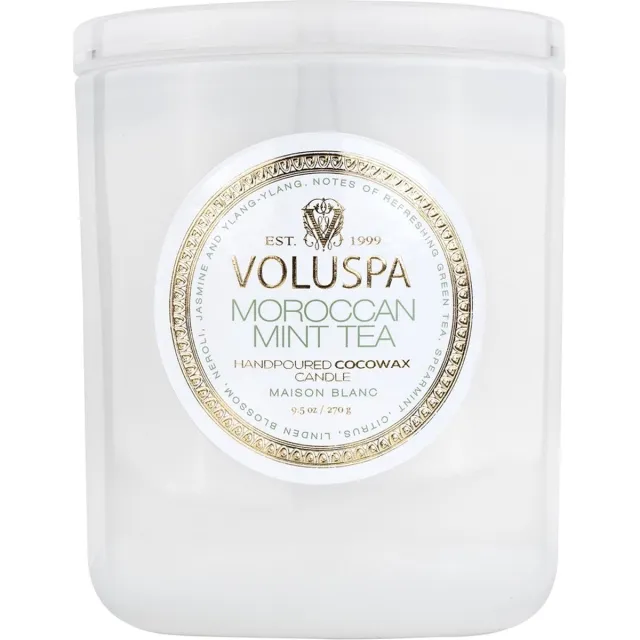 Voluspa Geurkaars Maison Blanc Moroccan Mint Tea Classic Candle 270gr Multi
