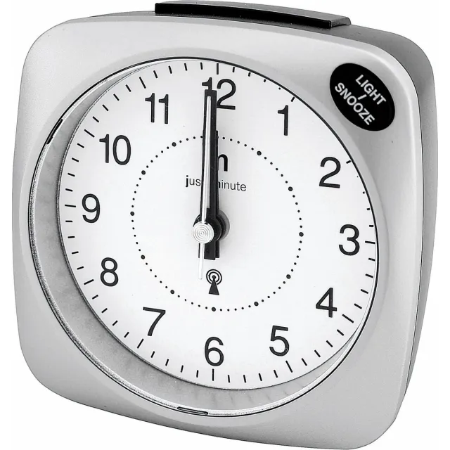 Just a Minute Wekker | Zilver