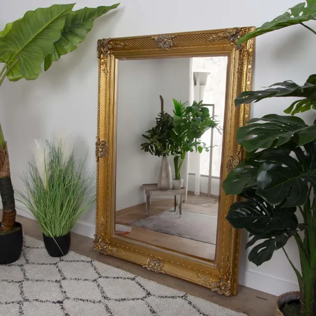 Milton & Oldbrook Wandspiegel 79 x 109 cm Belgrade Goud