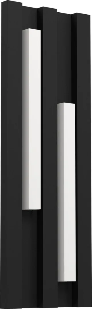 Eglo Fandina Wandlamp Buiten - LED - 41,5 cm - Zwart/Wit