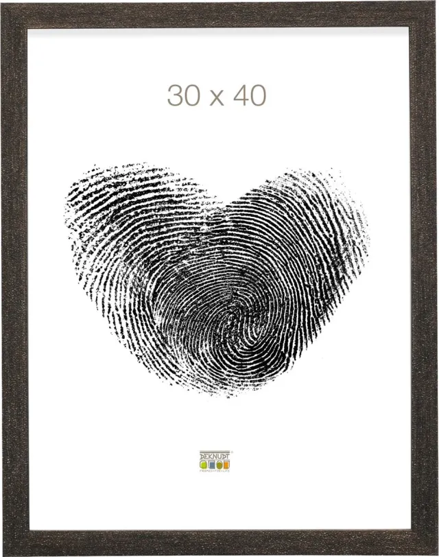 Deknudt Frames Fotolijst - Bruin glittereffect - S41VG2-Foto: 30x40 cm