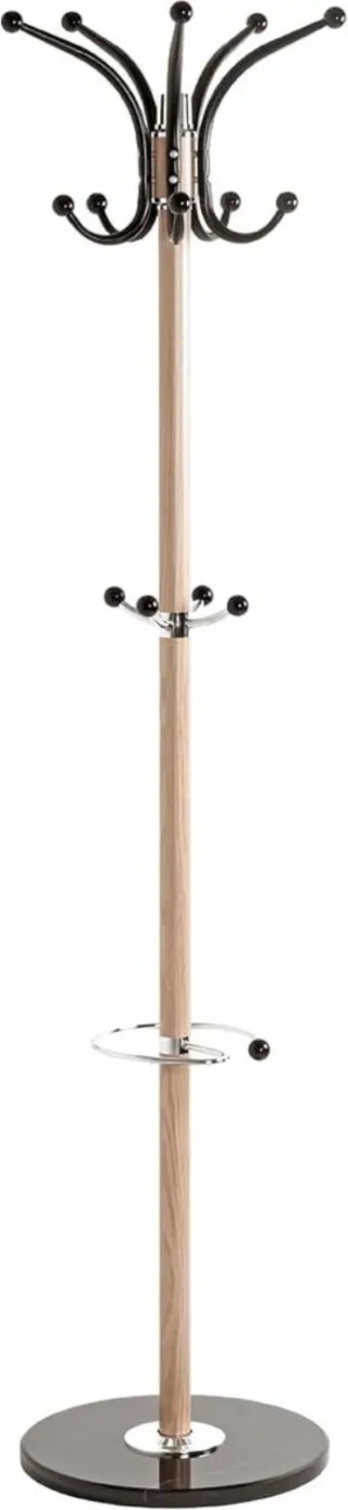 Br@ndless Kapstok Staand – Garderoberek – Kledingrek Hal – Deluxe - Bruin