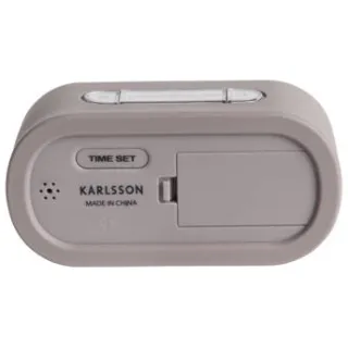 Karlsson Gummy wekker warmgrijs, foto 3