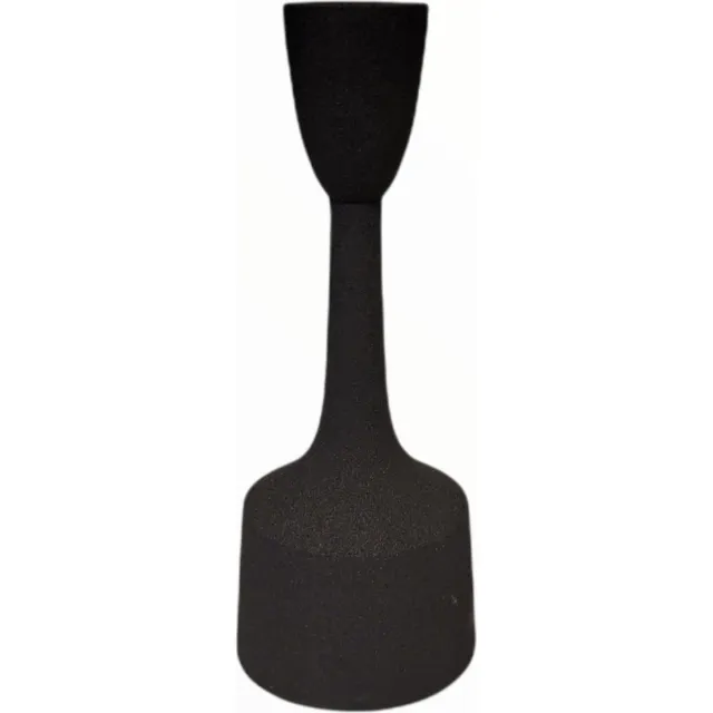Branded by Kandelaar - Ditte - Zwart - Metaal - 15 cm hoog
