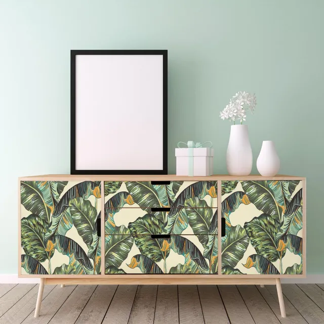 Ambiance Sticker Tropische meubelsticker Maupiti 40 x 60 cm Multi color