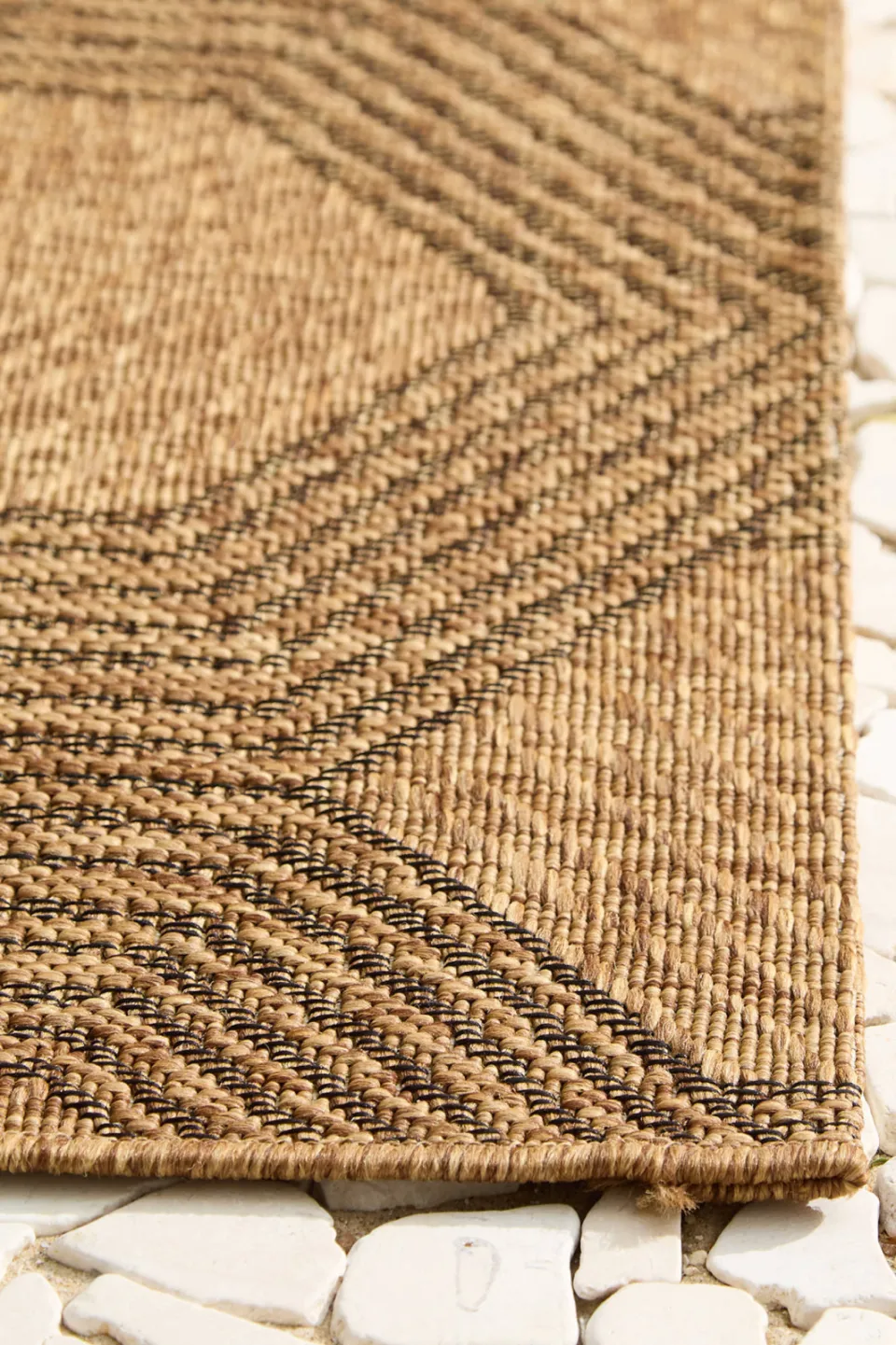 NOUS Living binnen- en buitenvloerkleed Tarviso (230x160 cm) bruin, foto 3