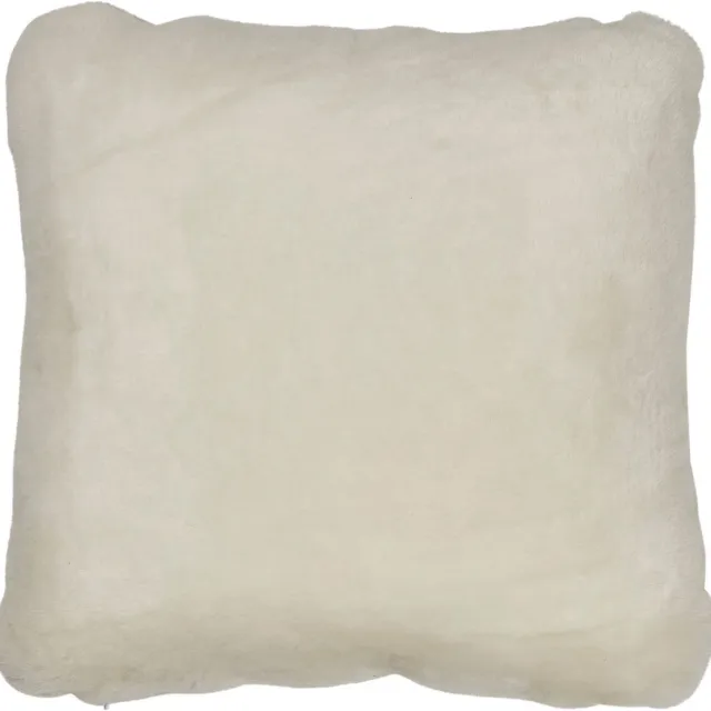 Sheepskin House Mocassin Kussen - Dubbelzijdig - 40x40 cm White