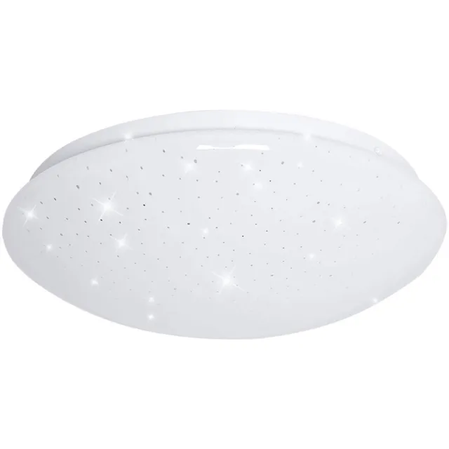 V-TAC LED plafondlamp Plafondlamp Woonkamerlamp Sterrenhemel effect, metaal, wit, 24W 1680lm 4000K, D x H 33 x 10,2 cm