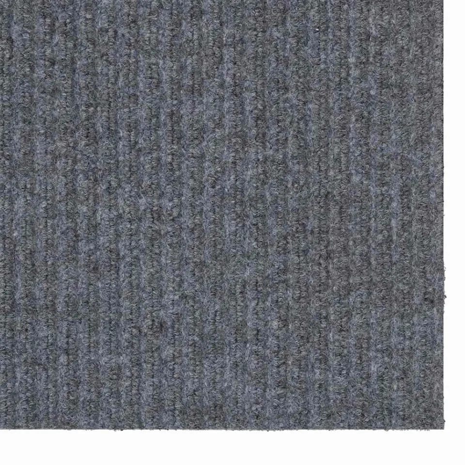 vidaXL Tapijt Loper Lichtgrijs 100 x 300 cm Stof, foto 4
