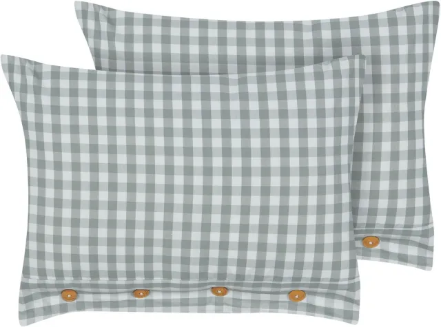 Beliani TALYA - Sierkussen set van 2 - Mintgroen - 40 x 60 cm - Polyester