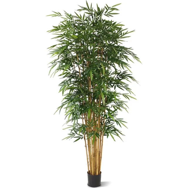 maxifleur Kunstplanten Bamboe deluxe kunstboom 240cm Groen