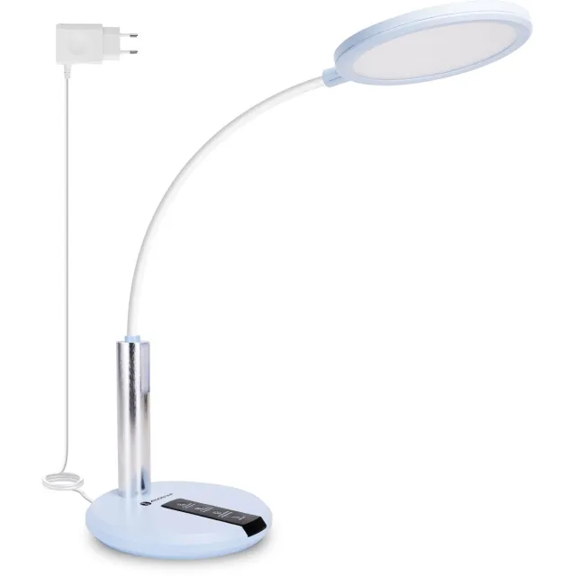 Aigostar 10Z1L - Bureaulamp LED Dimbaar - 3 Kleuren licht - Leeslamp - Tafellamp - Touch Control - Wit en Warm Licht - 3.000 K tot 6.500 K