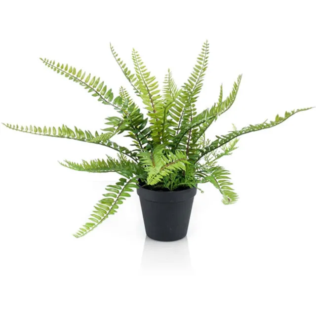 Emerald Kunstplant in pot Varen struik 35cm - Kunstplant voor binnen Groen