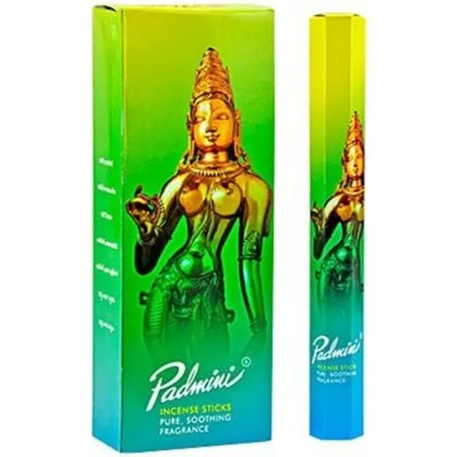 Padmini hexa wierook - bloemige geur - wierookstokjes - india wierook - doos 6 stuks - hexa - 6x 20 stokjes