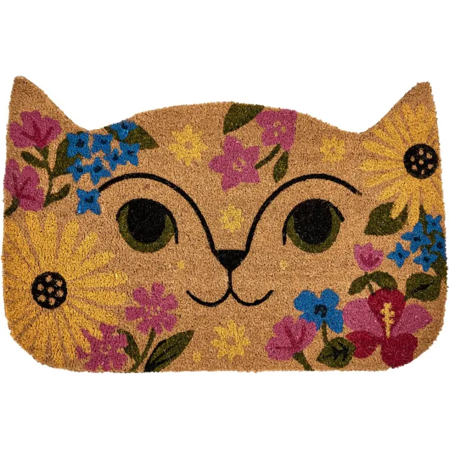 Beliani CALIRAYA - Deurmat - Meerkleurig - 60 x 90 cm - Kokos
