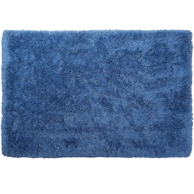 Beliani CIDE - Shaggy vloerkleed - Blauw - 200 x 300 cm - Polyester