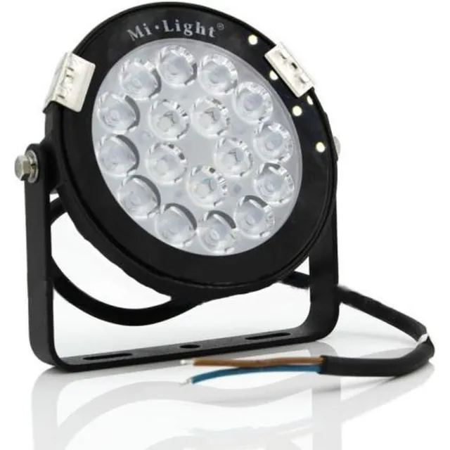 ABC-Led RGB + CCT Smart LED buitenlamp Mi Light zwart